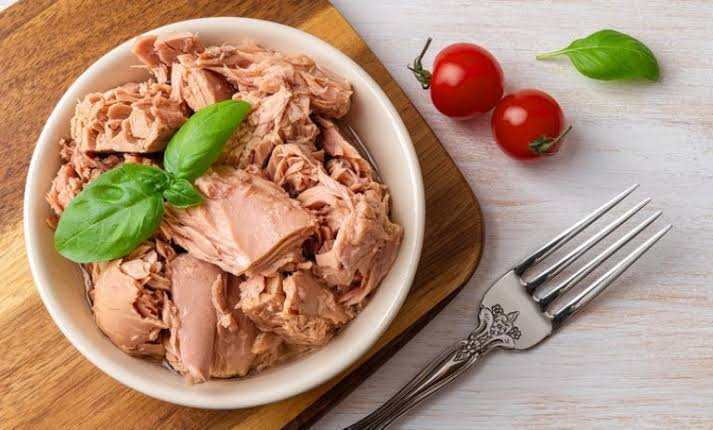 تصویر 4 از کنسرو تن ماهی در اب نمک تهیه شده از ماهی مرغوب